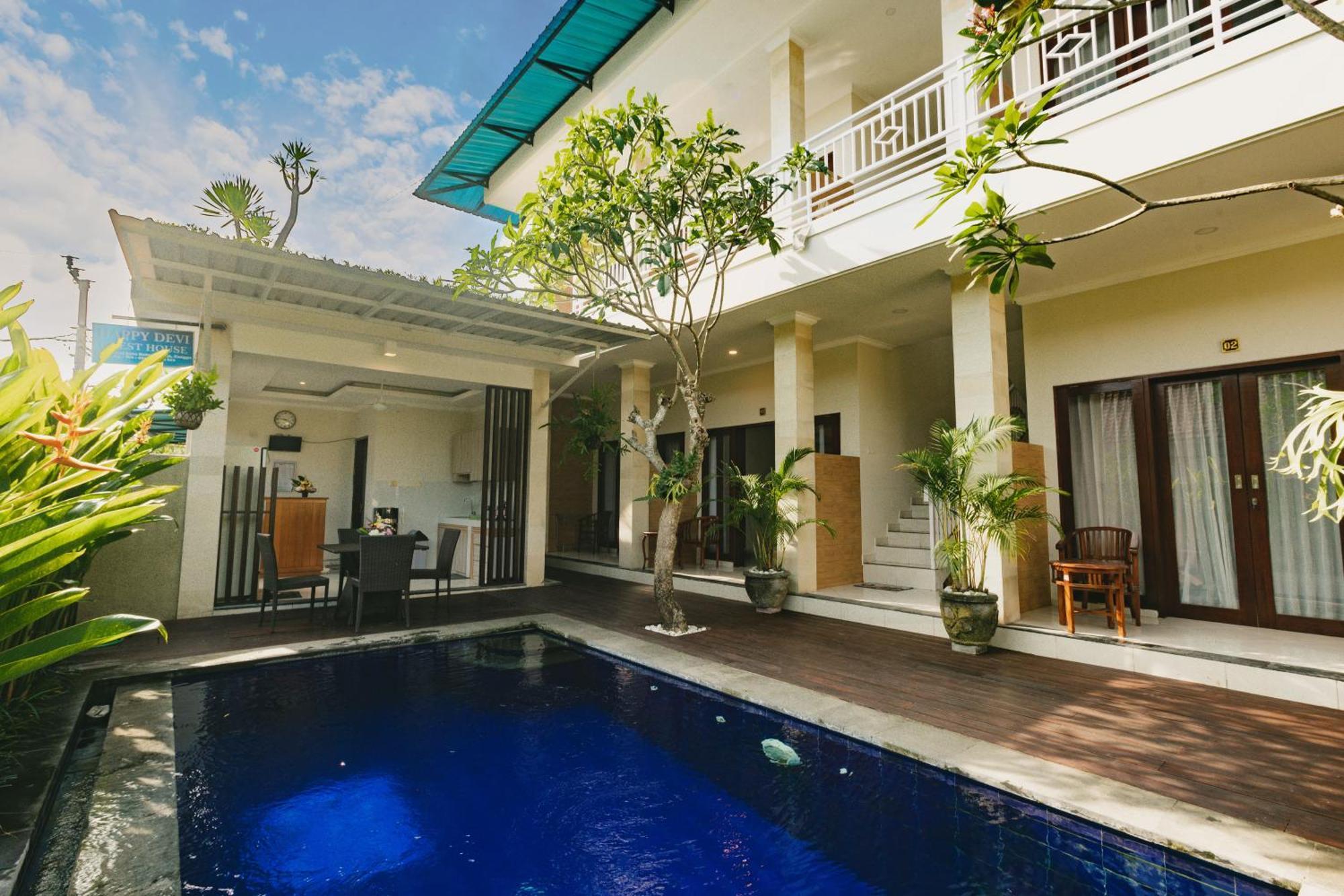Happy Devi Guesthouse Canggu Esterno foto